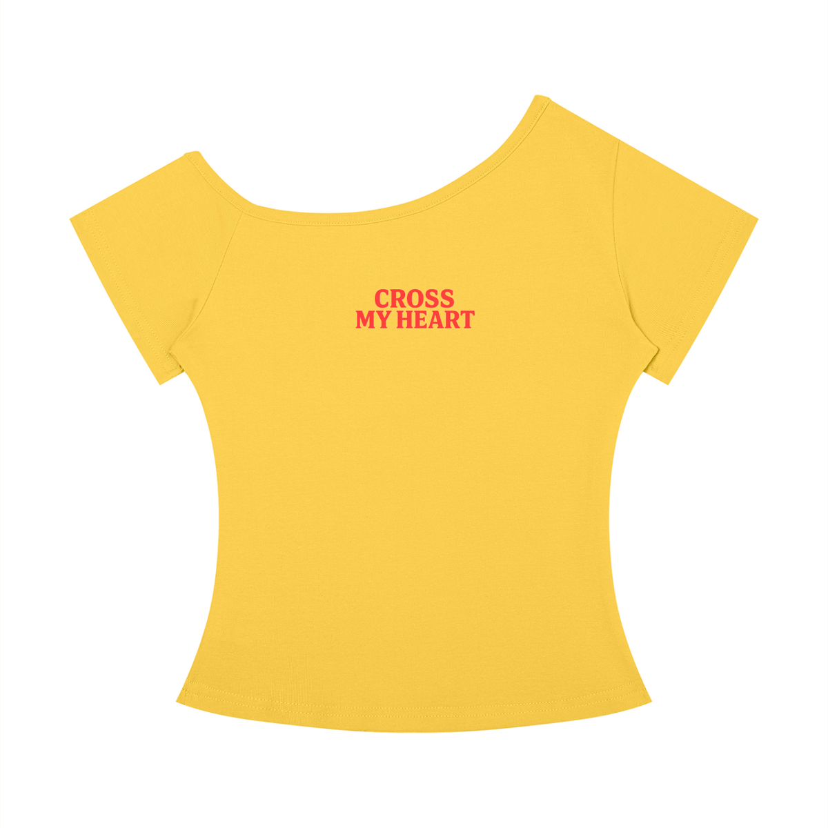 Cross My Heart Gallery Signature Off-the-Shoulder Tee