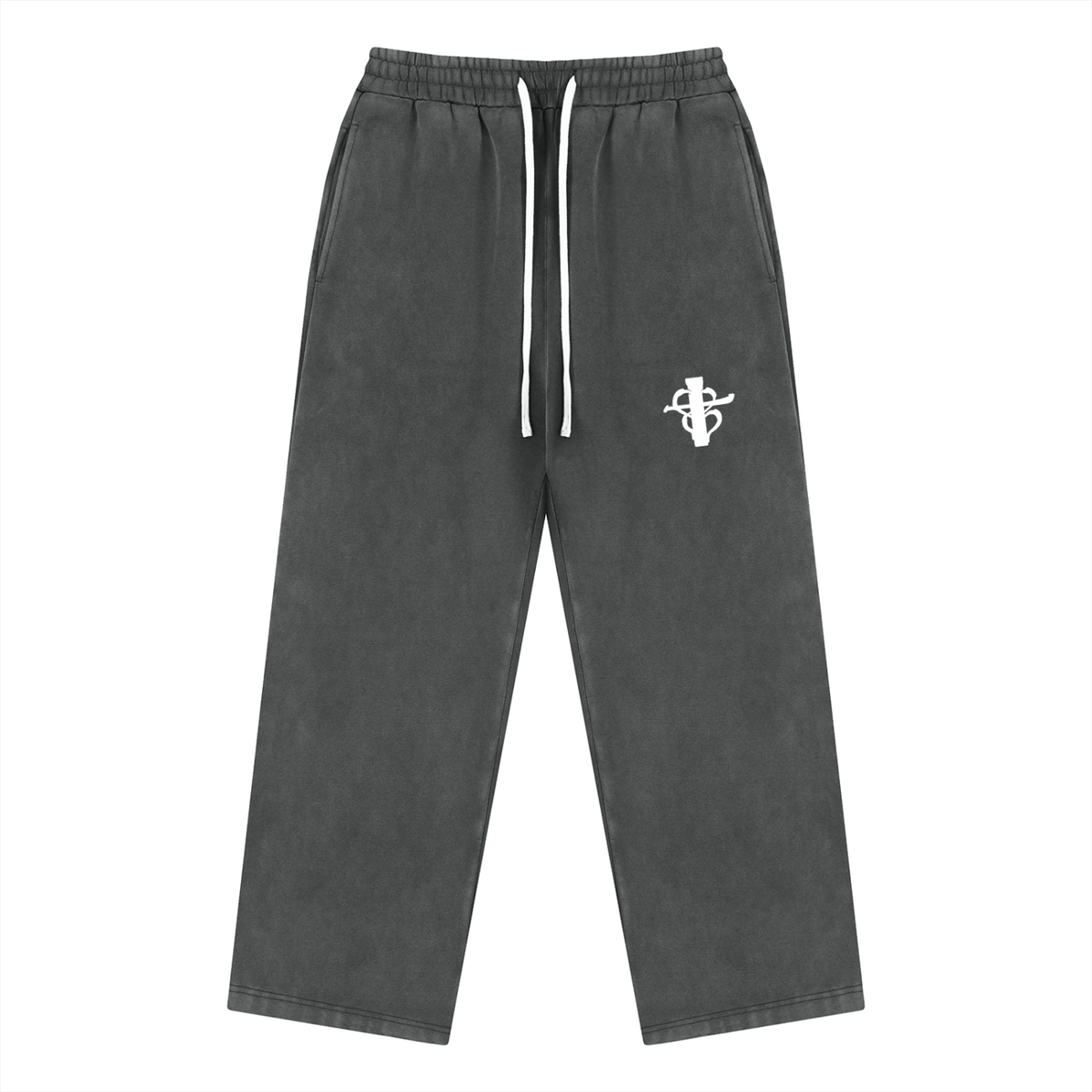 Cross my heart flag ship Unisex Vintage Wash Fleece Sweatpants