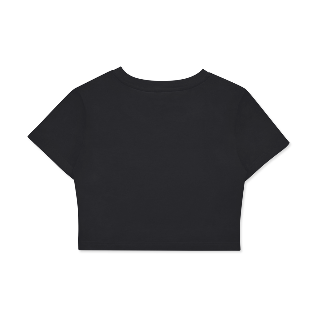 Fitted Crop Cotton SLUT Tee
