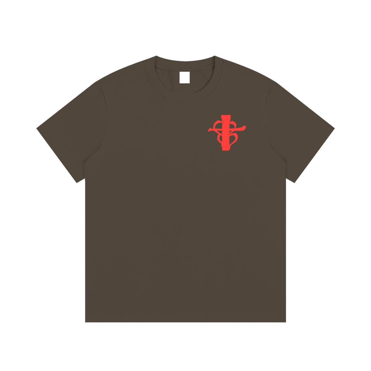 Cross my heart Tee Red Flag ship mark
