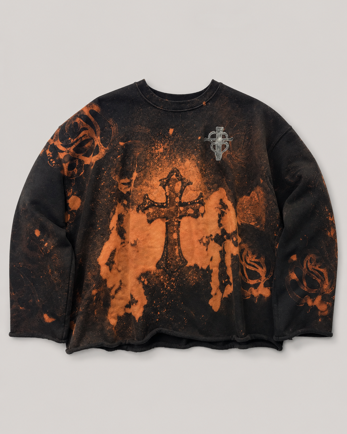 Cross My Heart “Night Owl Relic” 1-of-1 Crewneck