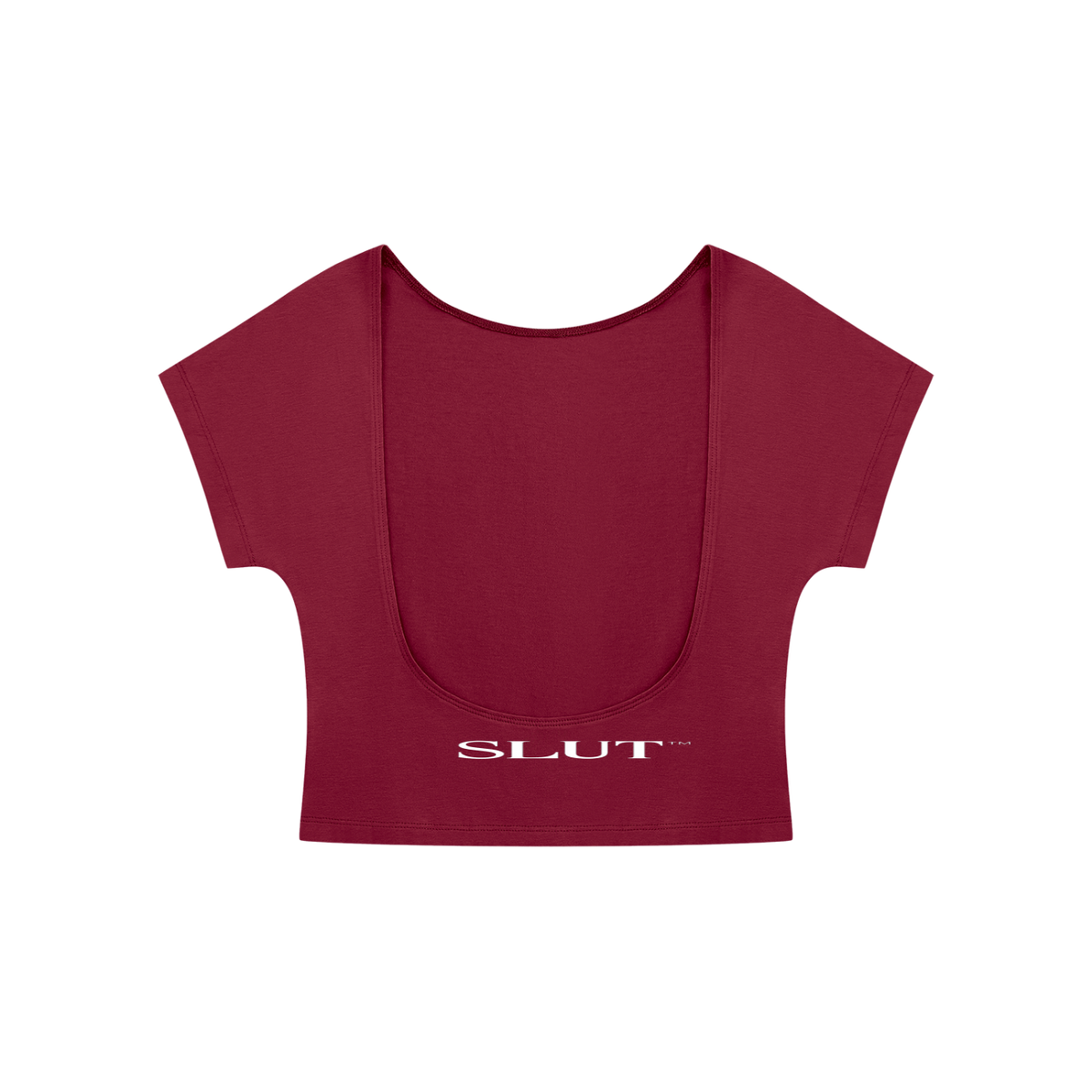 Women's SLUT stand on it Open-Back T-Shirt