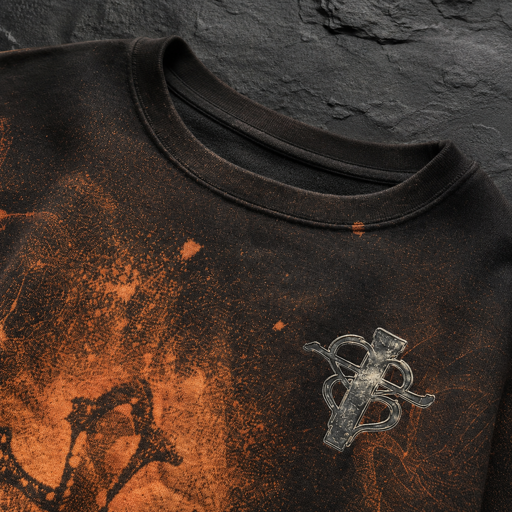 Cross My Heart “Night Owl Relic” 1-of-1 Crewneck