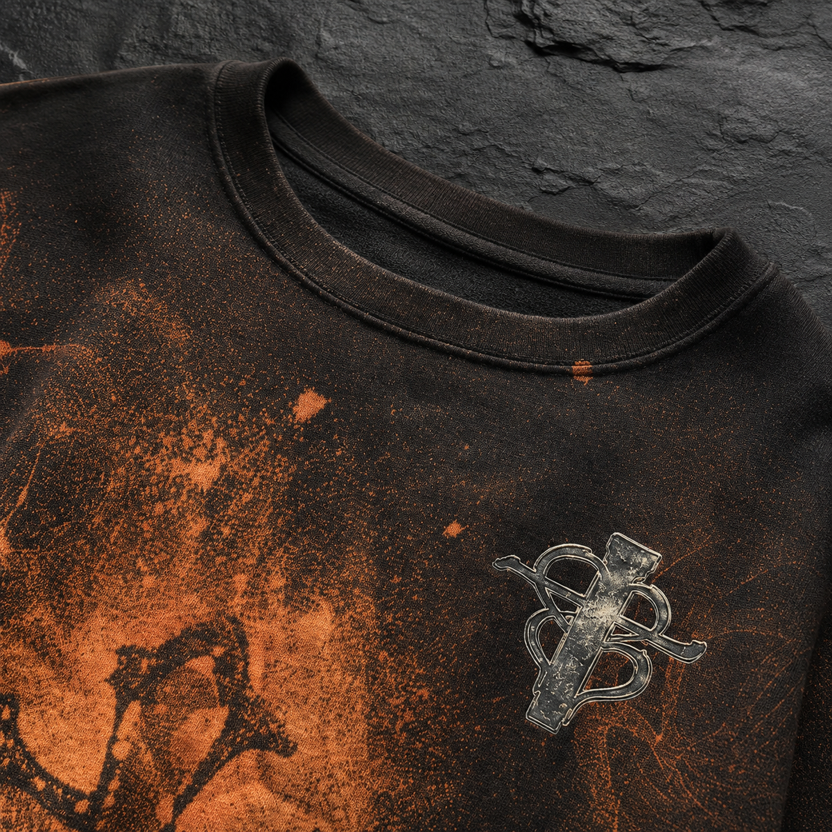 Cross My Heart “Night Owl Relic” 1-of-1 Crewneck