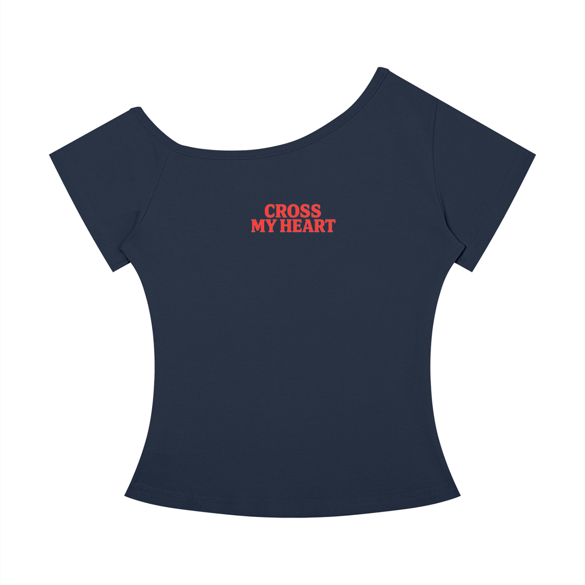 Cross My Heart Gallery Signature Off-the-Shoulder Tee