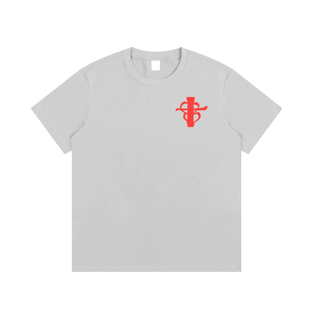 Cross my heart Tee Red Flag ship mark