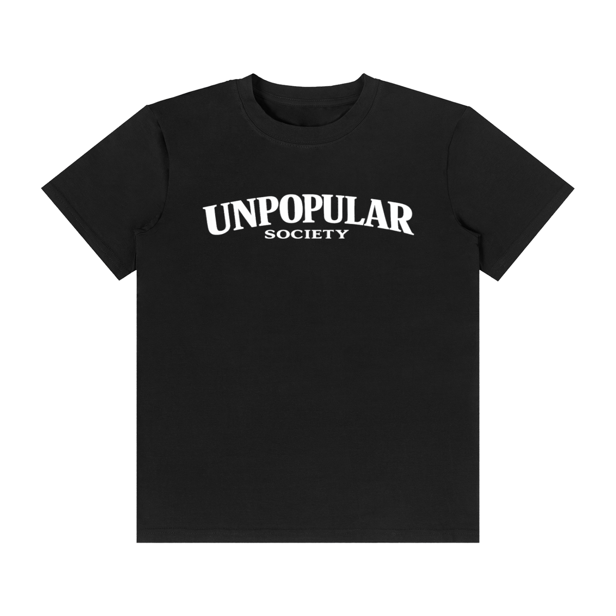 Unpopular society Unisex Classic Crew Neck Cotton T-Shirt