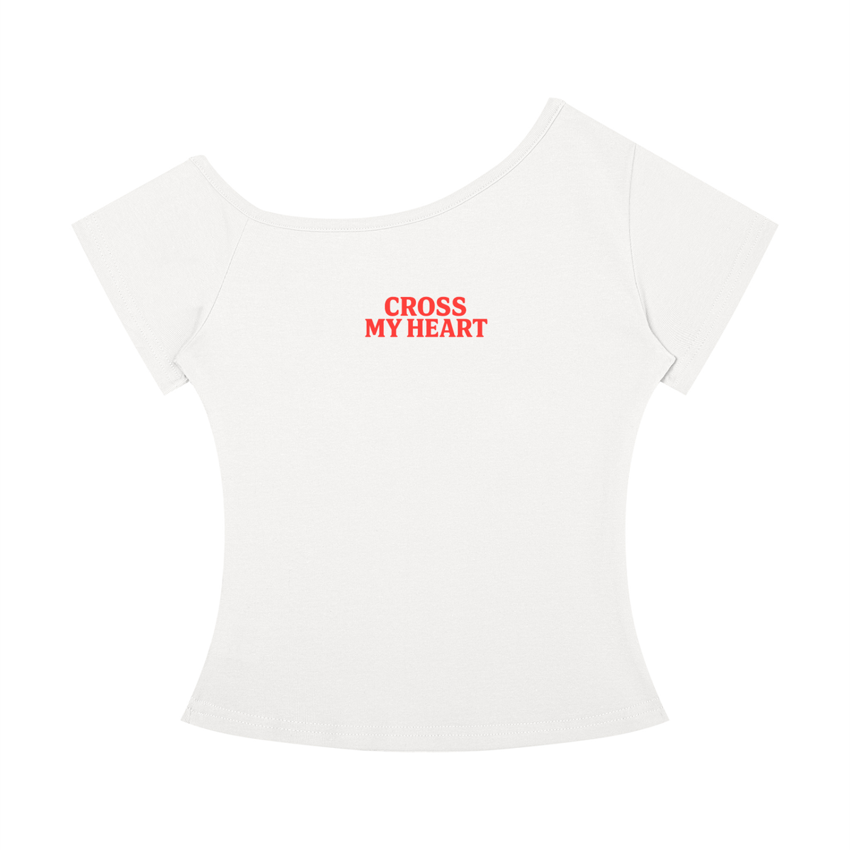 Cross My Heart Gallery Signature Off-the-Shoulder Tee