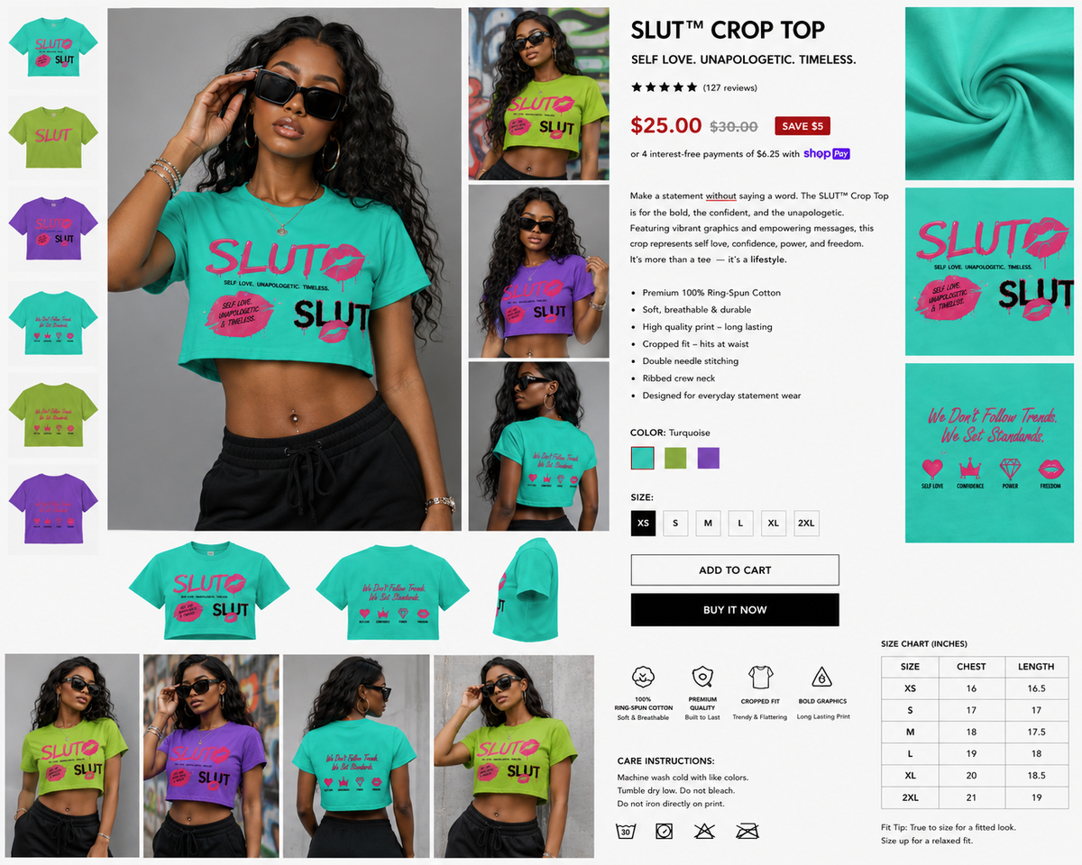 SLUT™ Self Love Graphic Tee