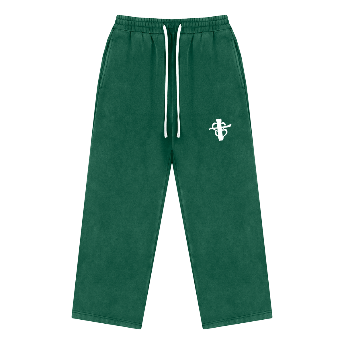 Cross my heart flag ship Unisex Vintage Wash Fleece Sweatpants