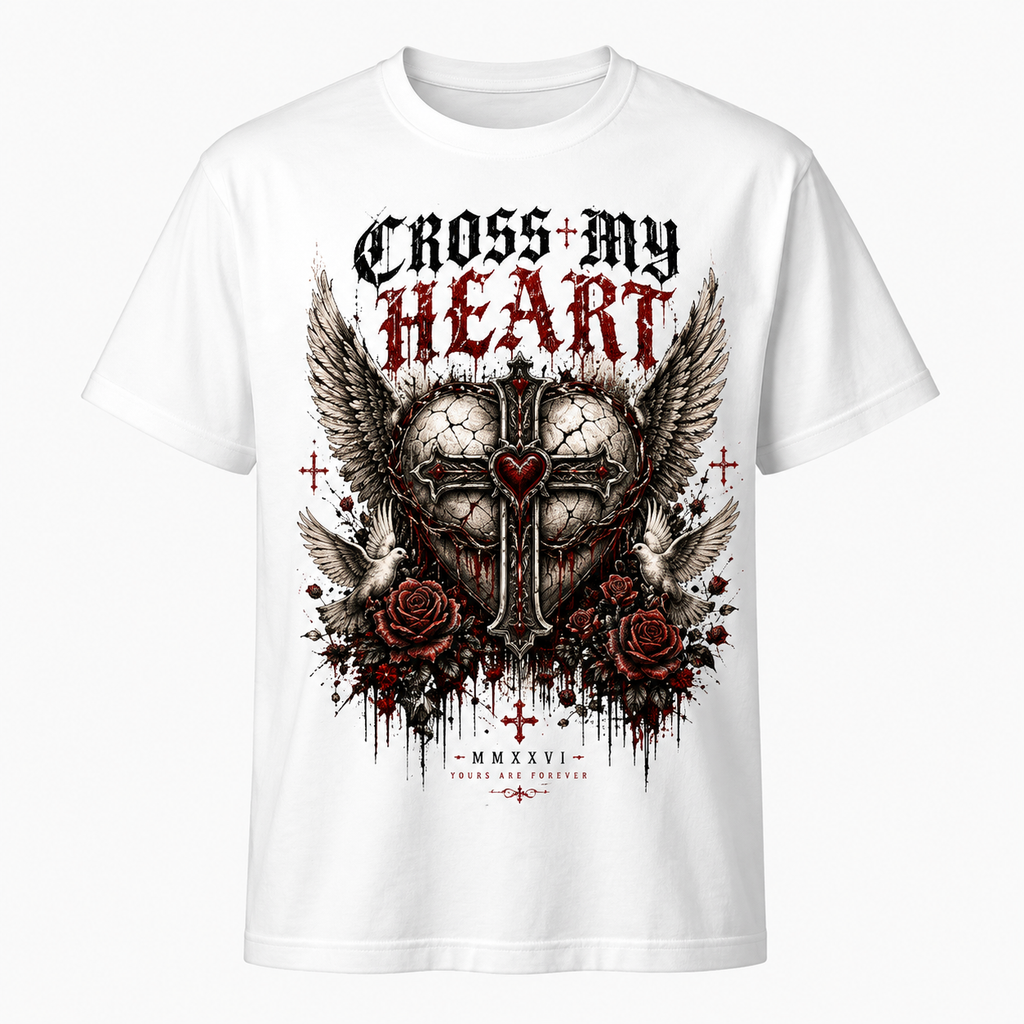 CROSS MY HEART™ “NOT ALL ANGELS HAVE WINGS” TEE