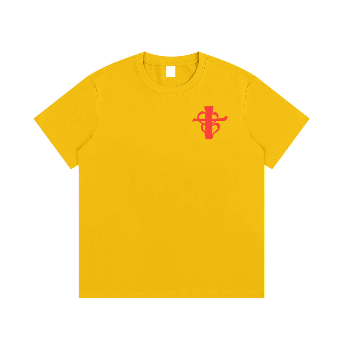 Cross my heart Tee Red Flag ship mark