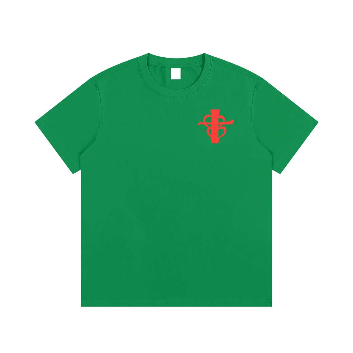 Cross my heart Tee Red Flag ship mark