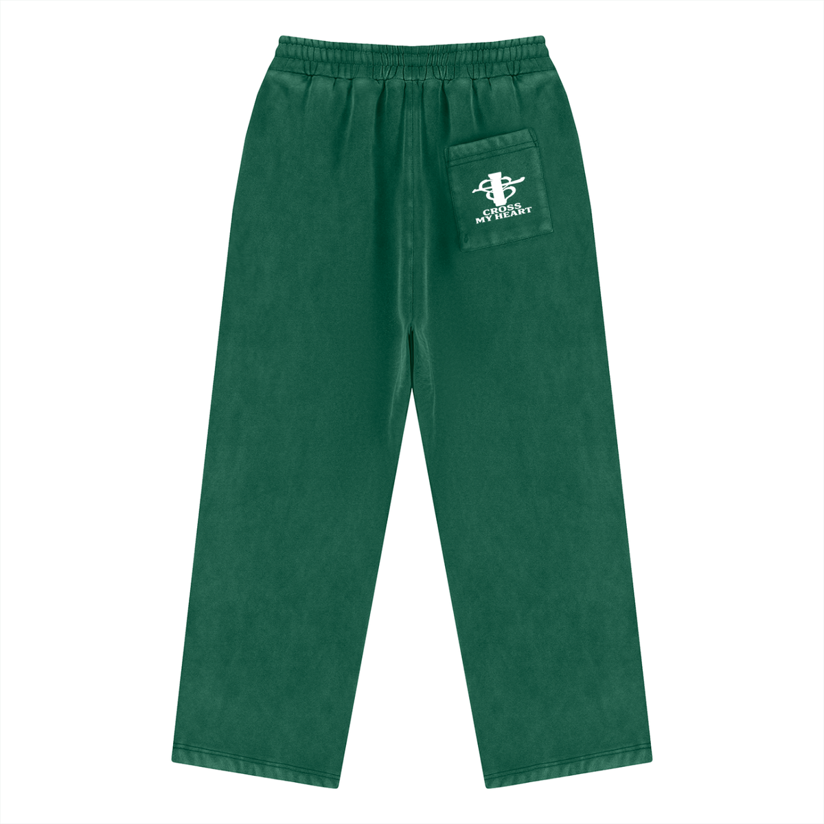 Cross my heart flag ship Unisex Vintage Wash Fleece Sweatpants
