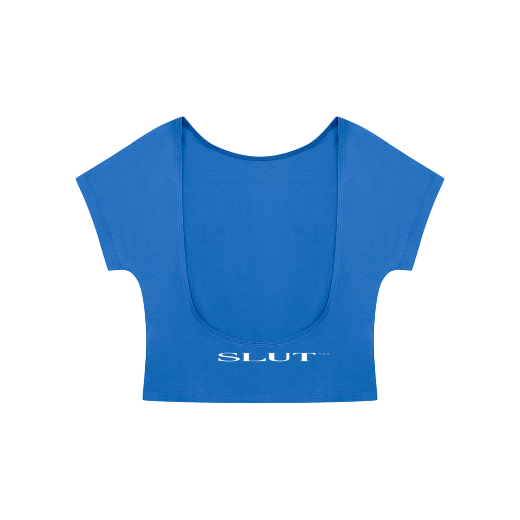 Women's SLUT stand on it Open-Back T-Shirt