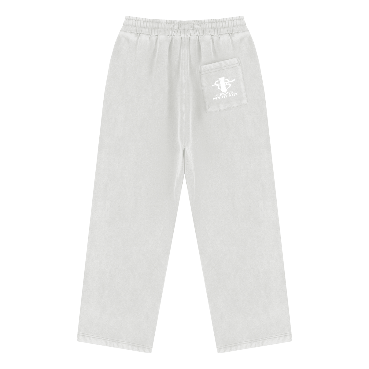Cross my heart flag ship Unisex Vintage Wash Fleece Sweatpants