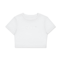 Fitted Crop Cotton SLUT Tee