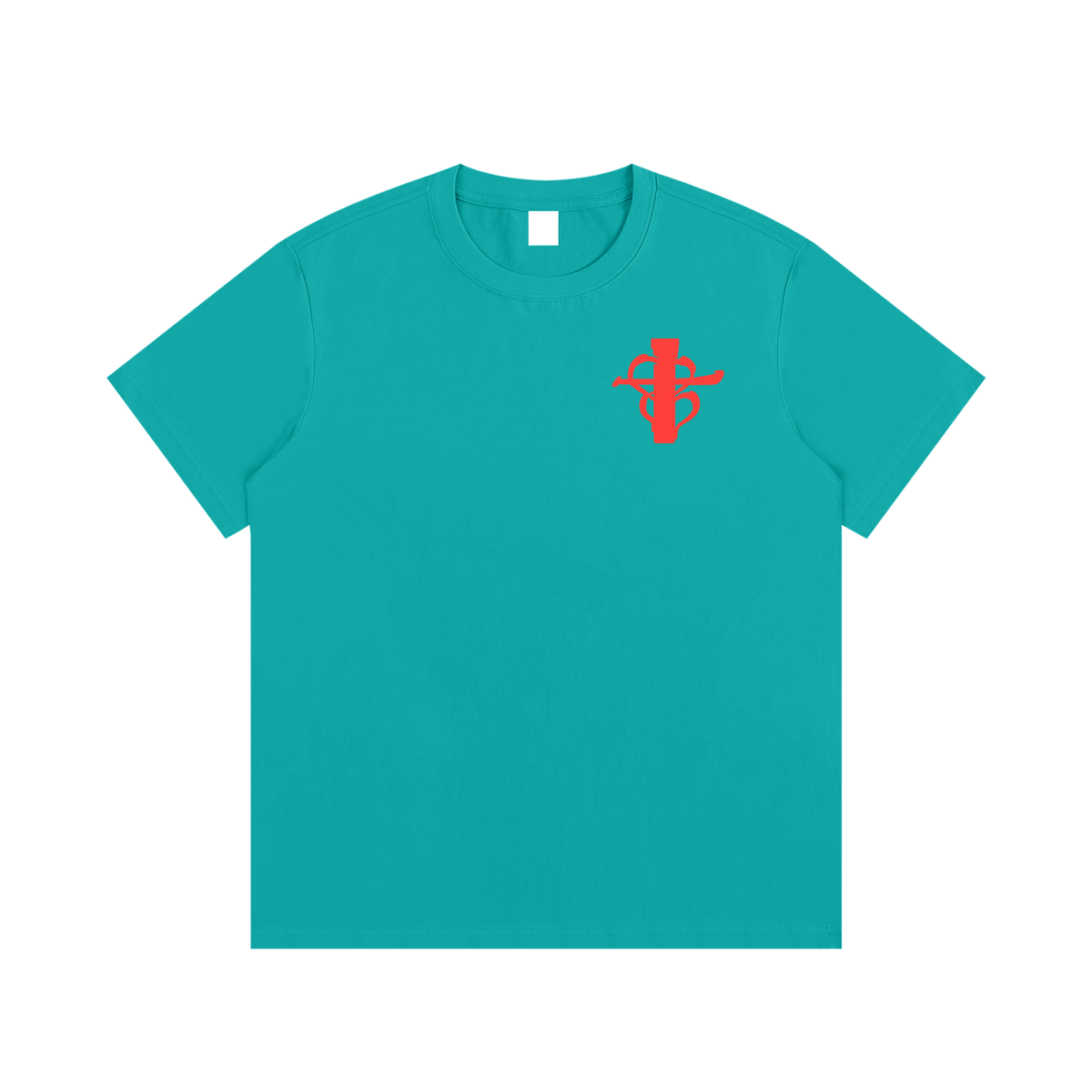 Cross my heart Tee Red Flag ship mark