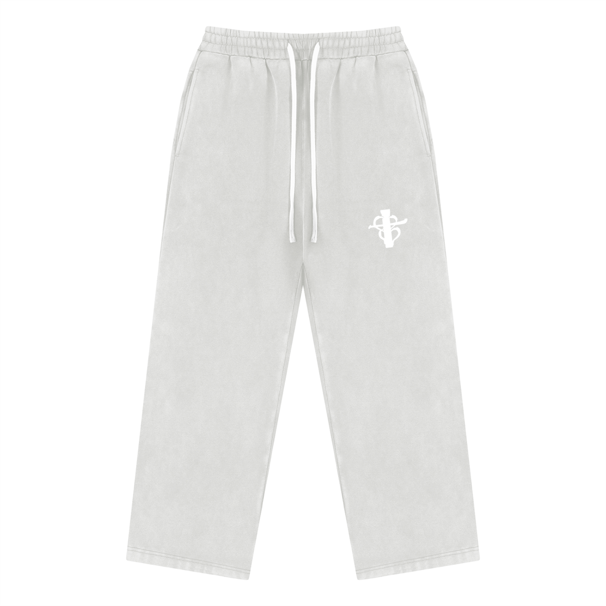 Cross my heart flag ship Unisex Vintage Wash Fleece Sweatpants