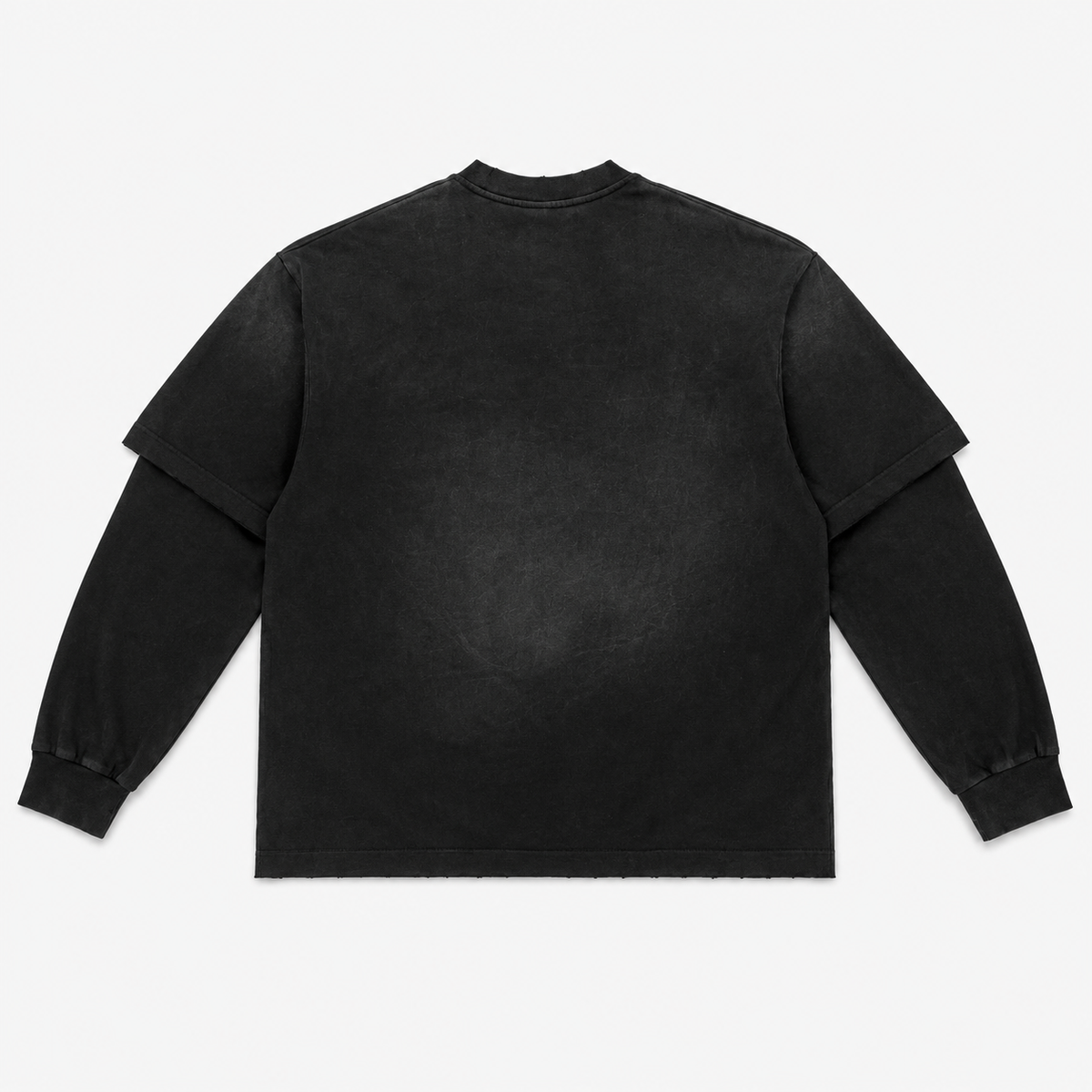 CROSS MY HEART — CMH FLAGSHIP DOUBLE-LAYER LONG-SLEEVE TEE