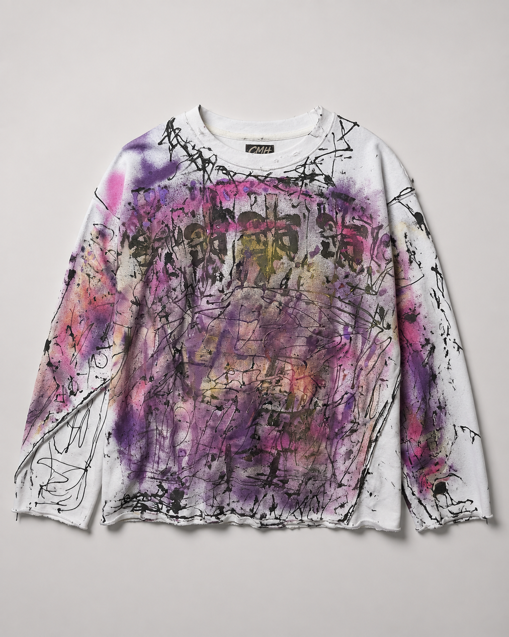 CROSS MY HEART — “PAINT AWAY THE PAIN” 1-OF-1 LONG-SLEEVE