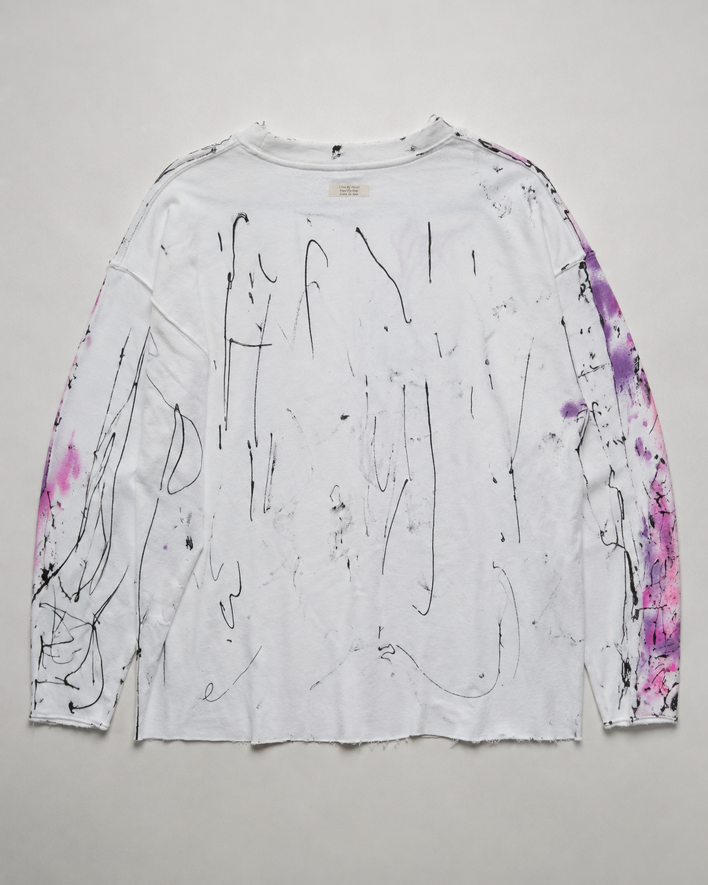 CROSS MY HEART — “PAINT AWAY THE PAIN” 1-OF-1 LONG-SLEEVE
