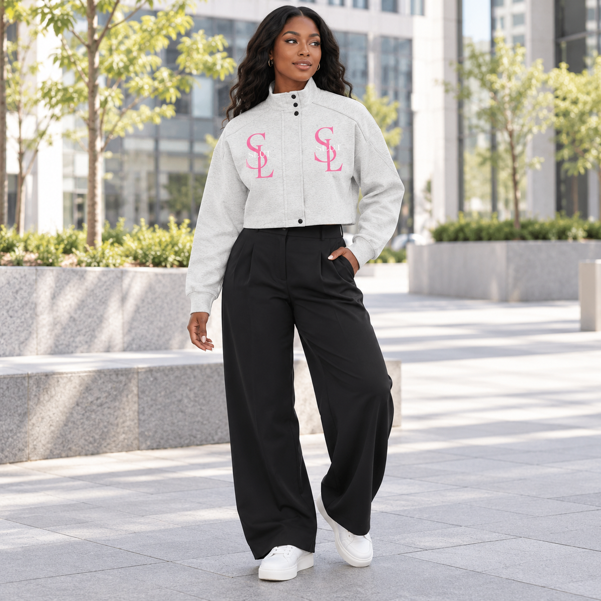 SLUT Women's Button-Front Jacket