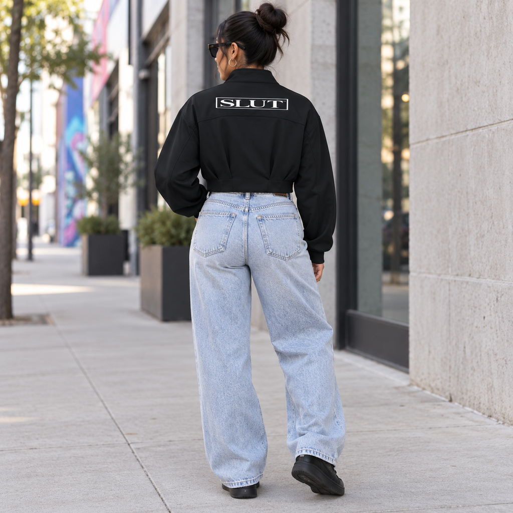 SLUT Women's Button-Front Jacket