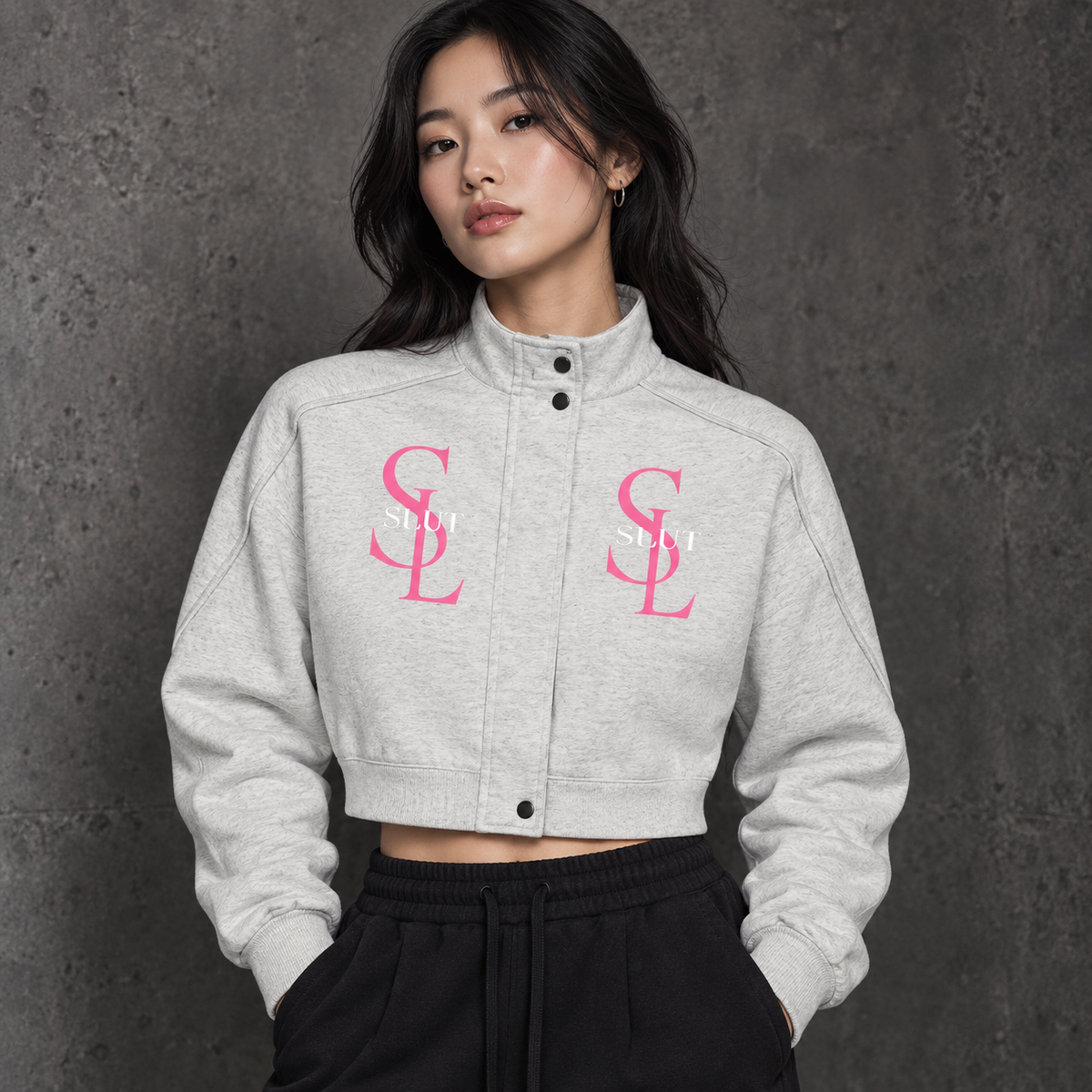SLUT Women's Button-Front Jacket