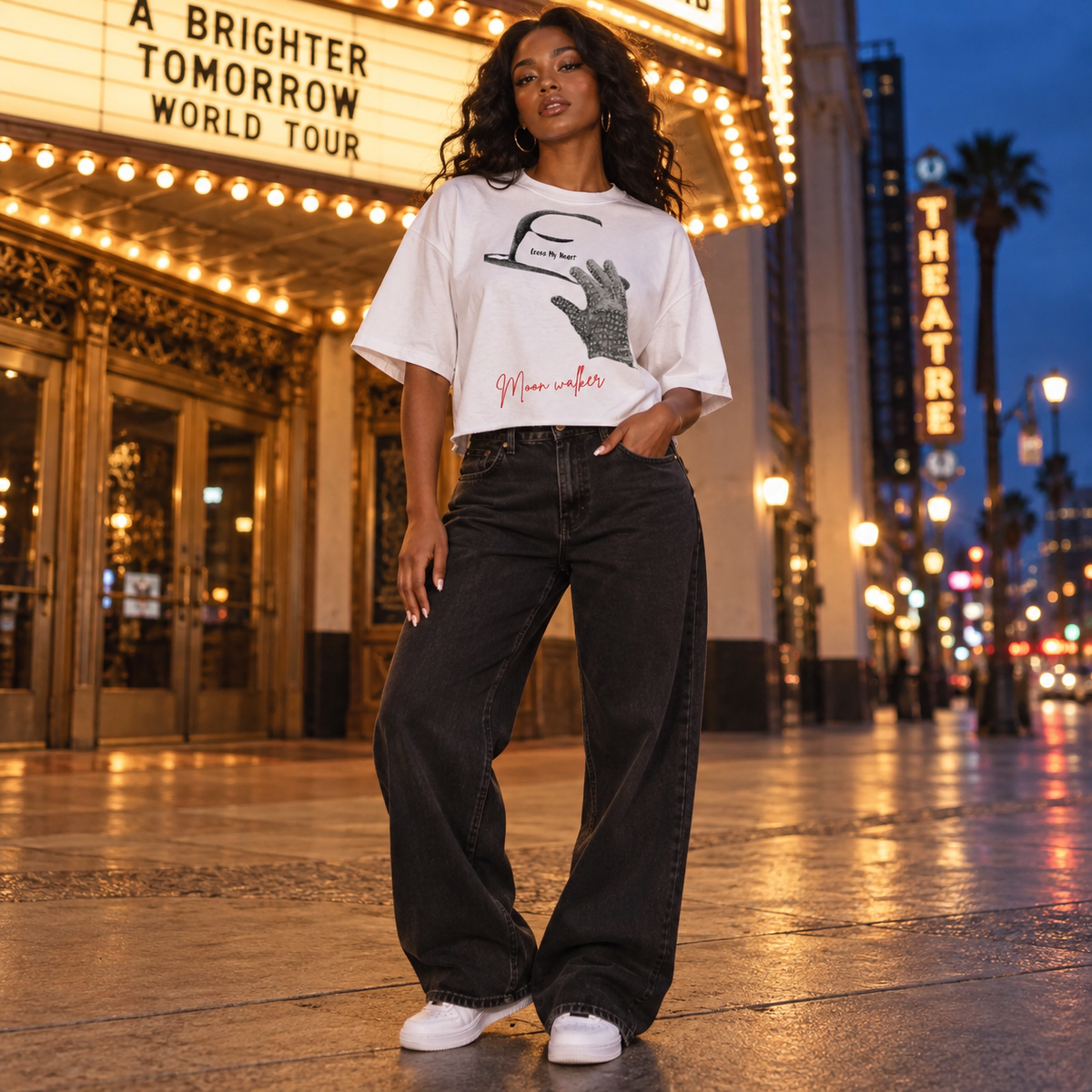 CROSS MY HEART — “MOON WALKER” HEAVYWEIGHT TEE