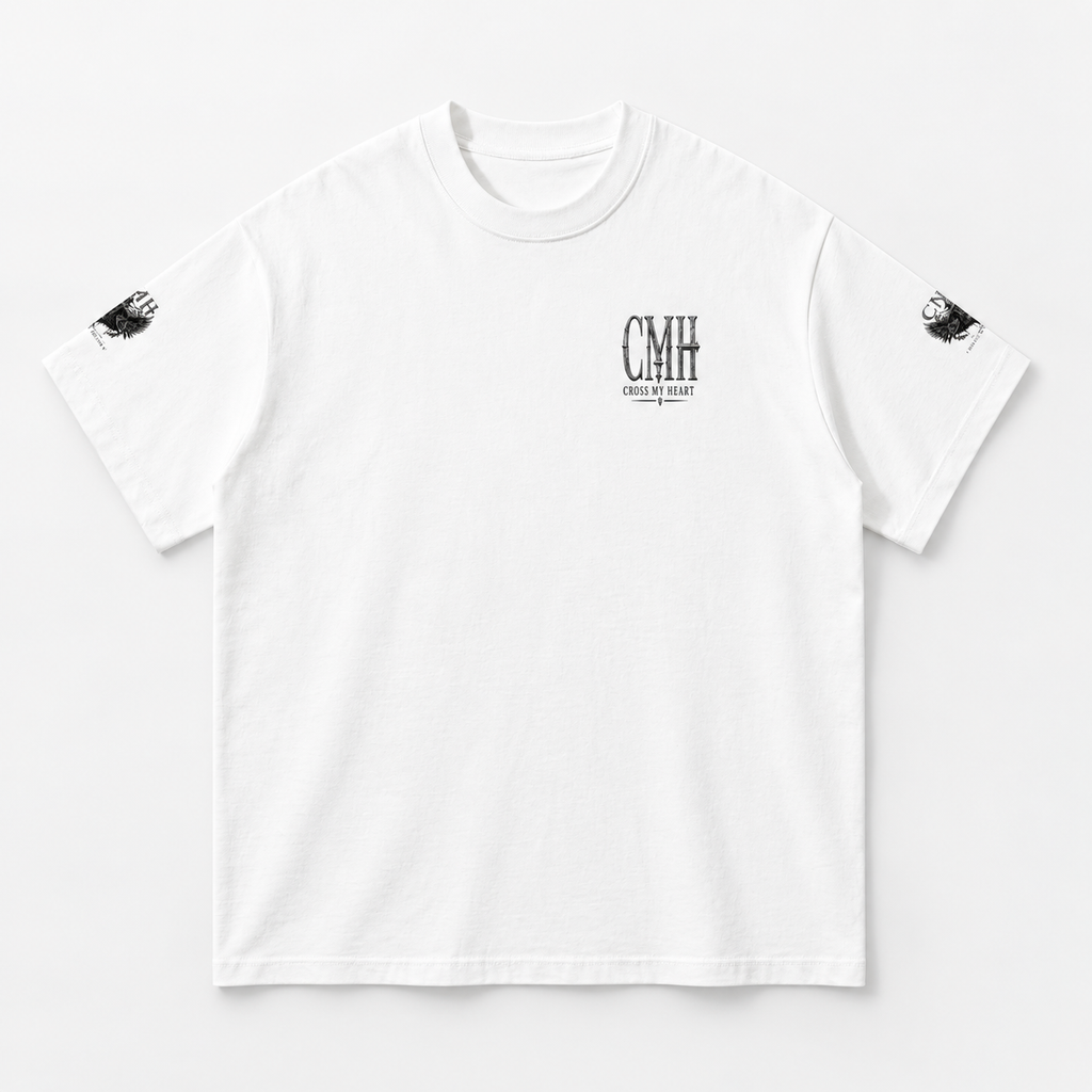 Cross My Heart Gallery Signature Crest Tee