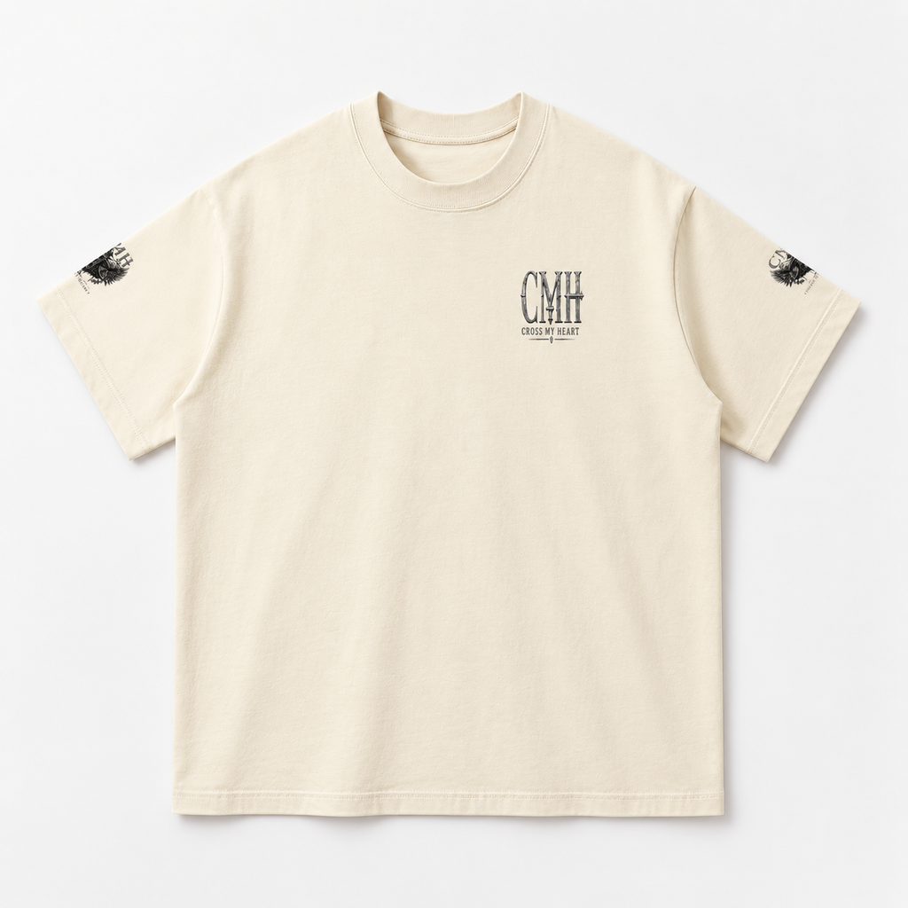 Cross My Heart Gallery Signature Crest Tee