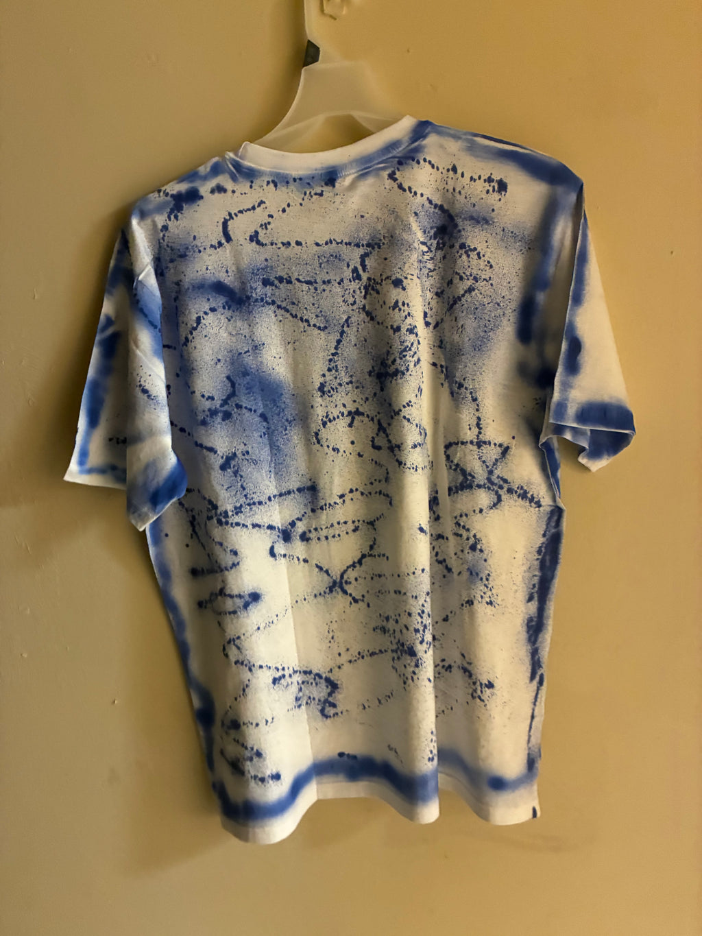 Cross My Heart™ Blue Halo Splatter Tee — One of a Kind
