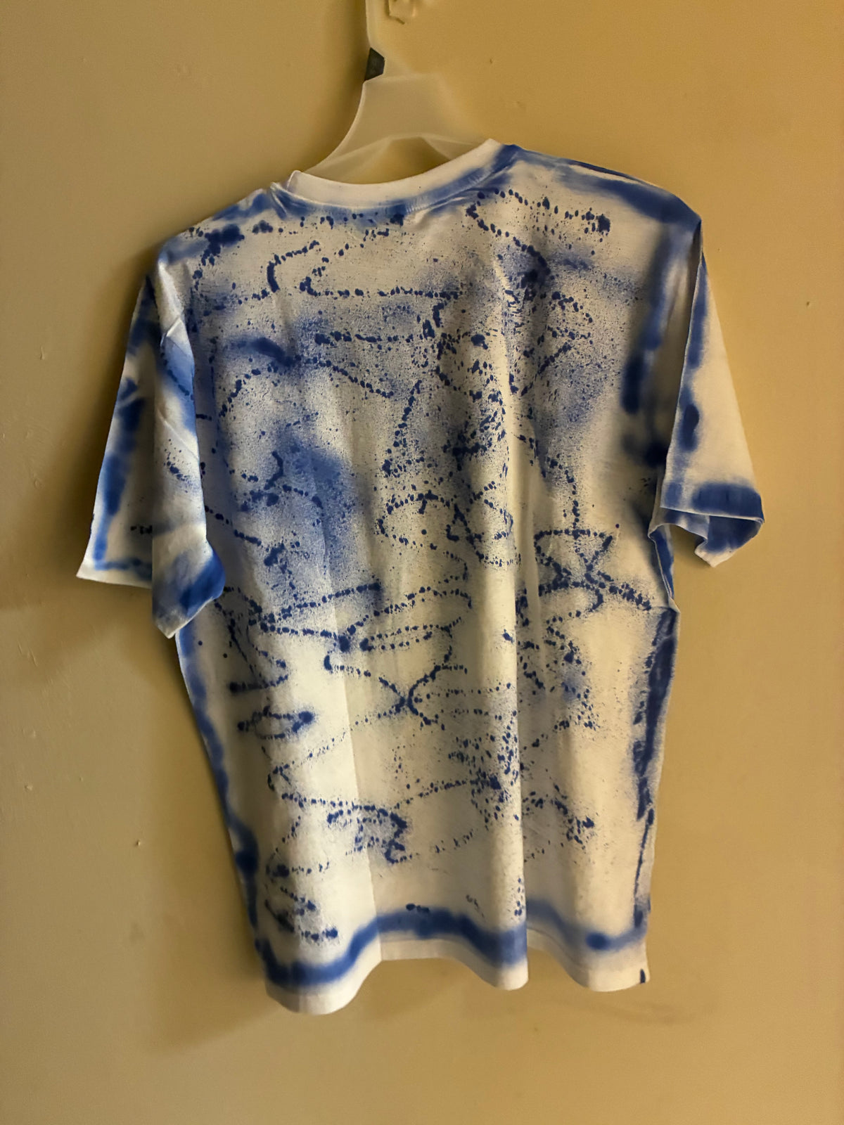 Cross My Heart™ Blue Halo Splatter Tee — One of a Kind
