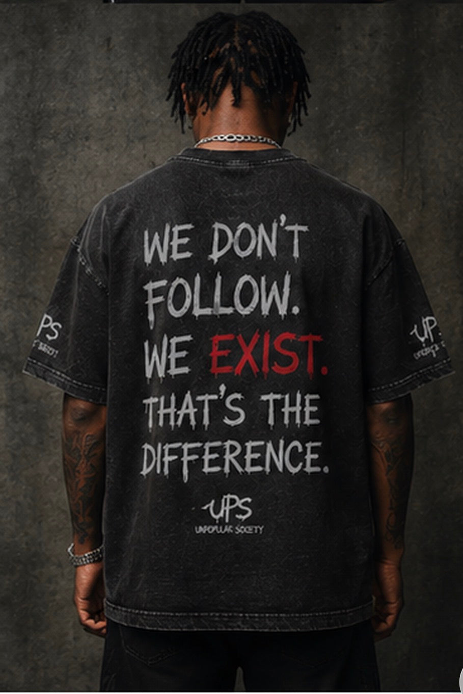The Unpopular Society™ Don’t Fear the Dark Heavyweight Tee