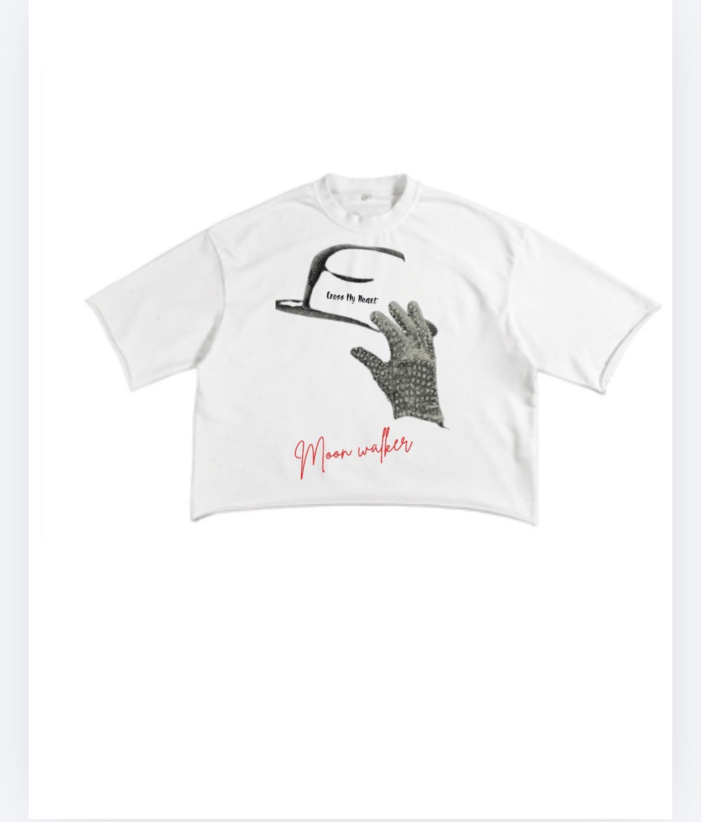 CROSS MY HEART — “MOON WALKER” HEAVYWEIGHT TEE
