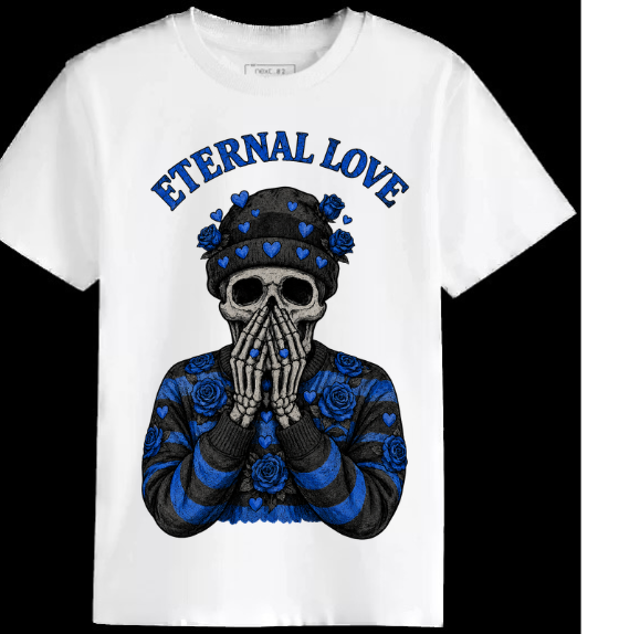 Eternal Love skull tee