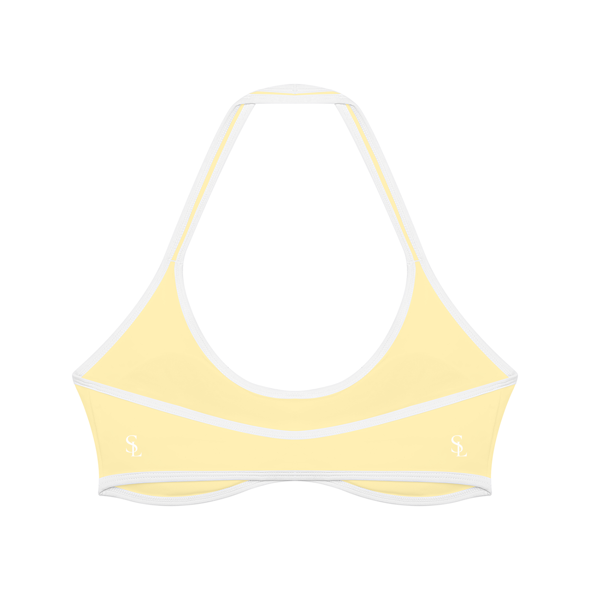 Women's Halter Color Block Yoga Sports Bra