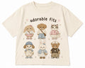 Adorable Fits Character Crew kids tee