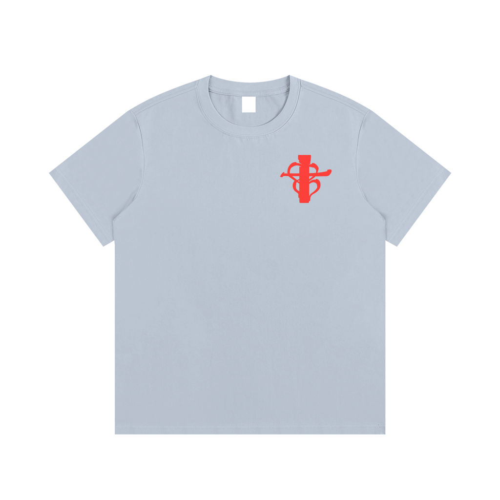 Cross my heart Tee Red Flag ship mark
