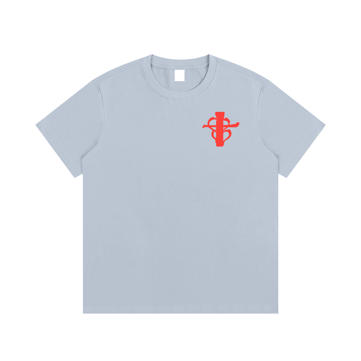 Cross my heart Tee Red Flag ship mark