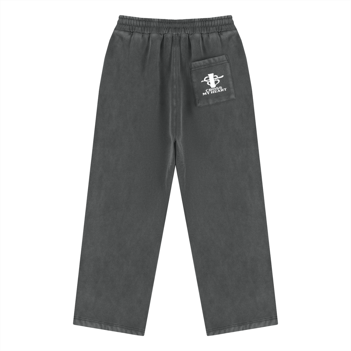 Cross my heart flag ship Unisex Vintage Wash Fleece Sweatpants