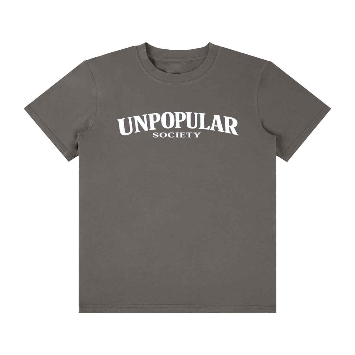 Unpopular society Unisex Classic Crew Neck Cotton T-Shirt