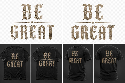 Be Great Tee – Black
