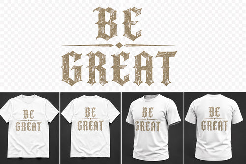Be Great Tee – White