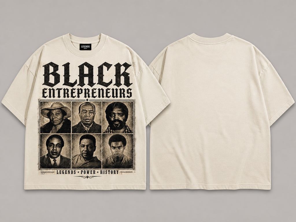Black Entrepreneurs front and back product view
