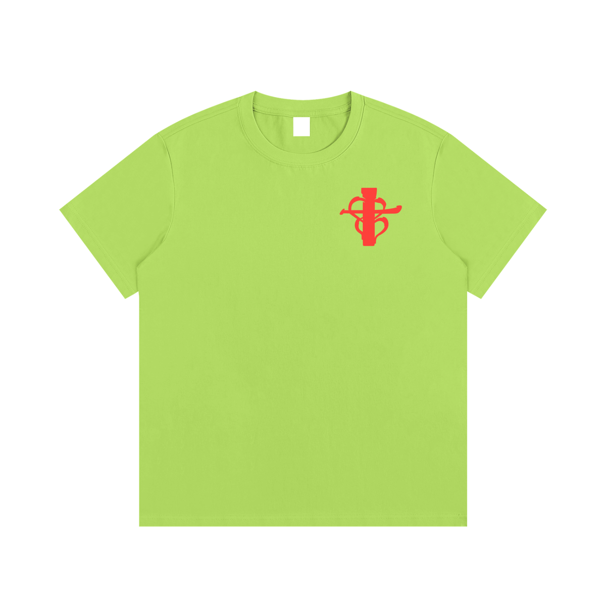 Cross my heart Tee Red Flag ship mark