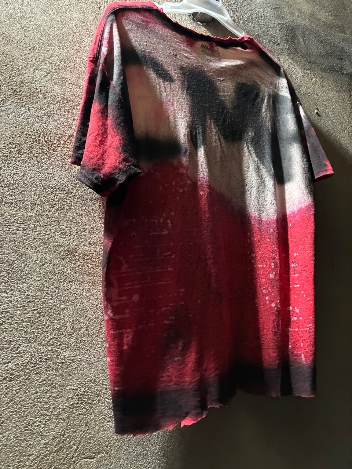 Blessed LOVE distressed tee back