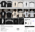 Cross My Heart Honor Tee in black, off-white and white acid wash