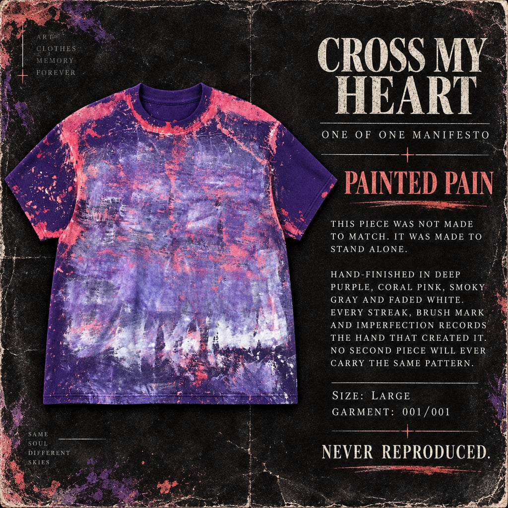 Cross My Heart Painted Pain one-of-one manifesto
